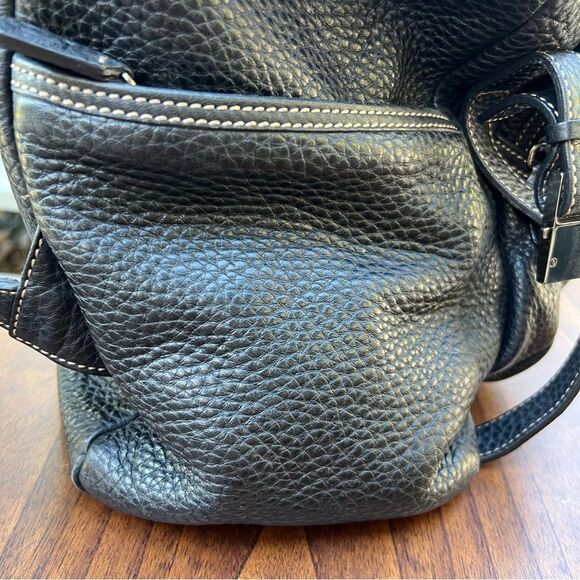 Tod's Black Leather Backpack with Drawstring Closure - Picture 2 of 16